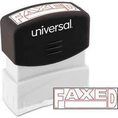 Universal Message Stamp, FAXED, Pre-Inked/Re-Inkable, Red