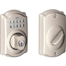 Keypad Locks Schlage BE365-CAM Camelot Electronic Cylinder Deadbolt