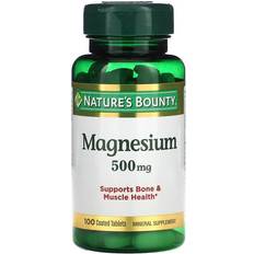 Natures Bounty Magnesium 500mg 100