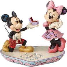 Disney Toys Disney Traditions Mickey Mouse and Minnie Mouse A Magical Moment Statue
