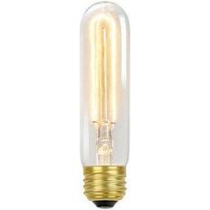 Light Bulbs Marion 60 Watt, T10 Incandescent, Dimmable Light Bulb, Warm White (2700K) E26/Medium (Standard) Base white 5.0 H x 1.38 W in