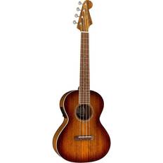 Fender Ukuleler Fender Rincon Tenor Ukulele V2 Aged Cognac Burst