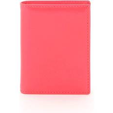 des garcons wallet super fluo small bifold wallet PINK YELLOW os
