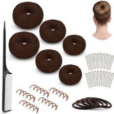 Hair Donuts Donut Hair Bun Maker Set Bun Tools