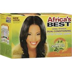Hair Relaxers s Best Herbal Intensive Dual Conditioning No-Lye Relaxer System Regular Strength