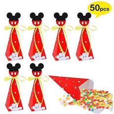 48 Pack Party Favor Bags Cute Goodie Bags for Kids Birthday, Baby Shower