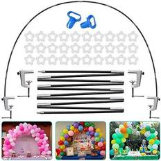 Table Cloths FUZAWS Table Balloon Arch Kit Adjustable Table Balloon Arch Stand Kit 13Ft Reusable with Base High Strength Glass Fiber Pole for DIY Party Wedding Birthday Baby Shower Xmas Festival Merry Christmas Decorations…