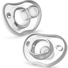 Barn- & babytilbehør Nanobebe Flexy 0-3M 2-Pack Pacifiers In White White 0-3 Months