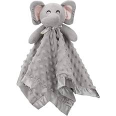 Pro Goleem Elephant Security Blanket Grey Soft Baby Lovey Unisex Lovie Gift for Toddler 16 Inch