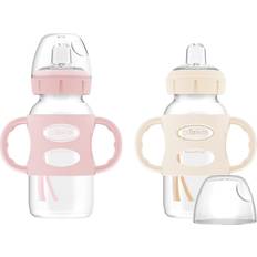 Dr. Brown's Milestones Baby's First Straw Sippy Cup - Pink - 2pk