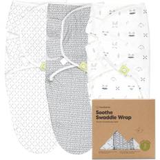 KeaBabies Organic Cotton Baby Swaddle Sleep Sacks Swaddle Wrap for Newborn Infant (Nordic)