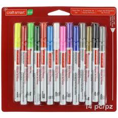 White paint pen Craft Smart 14 piece Paint Pen Set