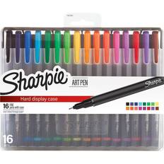 SHARPIE S-Gel, Gel Pens, Ultra Fine Point (0.38mm), Black, 12 Count