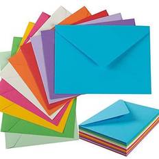 Invitation Envelopes, 60-Pack 5x7 Envelopes for Invitations, Gold