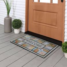 Multicolored Entrance Mats Mohawk Home Colorful Roots Brown, Multicolor