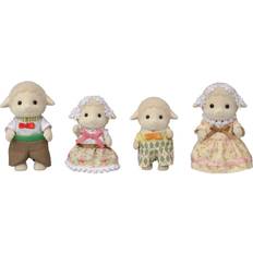 Calico Critters Hopscotch Rabbit Family, Set of 4 Collectible Doll Figures  by Epoch Everlasting Play