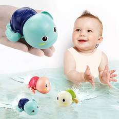 Baby Bath Toys Bathtub Toys with Fishing Net Color Changing Floating  Squirting Toys Fishing Game Pool Toys for Toddlers 1-3 