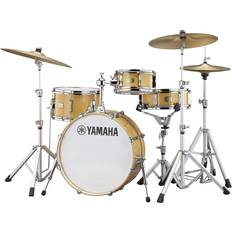 Yamaha Drum Kits Yamaha Stage Custom Hip 4-Piece Shell Pack Natural Wood