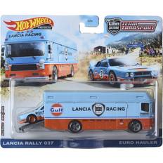 Hot Wheels Pedal Cars Hot Wheels Lancia Rally 037 Euro Hauler Team Transport #26