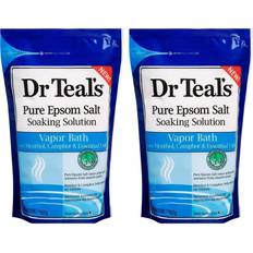 Teal s Epsom Salt 2-pack 4lbs Total Vapor Bath with Menthol Camphor & Essential Oils