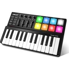 Stage Right by Monoprice SRP200 USB MIDI Pad Controller with 16x RGB  Velocity-Sensitive Pads and 8x Sliders 