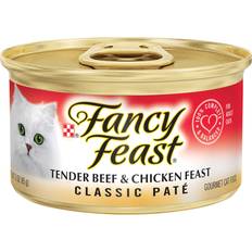 Feast Classic Pate Tender Beef & Chicken Feast Cat Food 3 oz