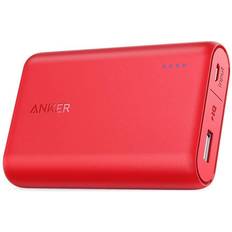 Powerbank compact Anker PowerCore 10000 One of the Smallest and Lightest 10000mAh External Batteries Ultra-Compact High-speed Charging Technology Power Bank for iPhone Samsung Galaxy and More