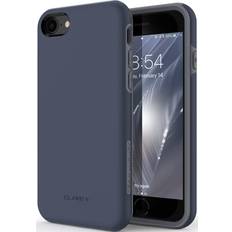 Mobile Phone Covers TEAM LUXURY iPhone SE Case 2022/iPhone SE Case 2020/iPhone 8 Case/iPhone 7 Case [Clarity Series 2nd-Gen] Protective Phone Case for Apple iPhone 7/8/SE 2nd & 3rd Generation, 4.7” (Dark Navy Blue)