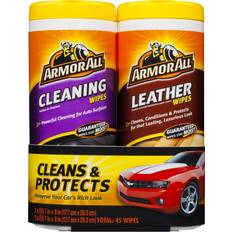  Armor All Car Cleaning and Leather Wipes - Interior