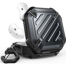 Galaxy buds pro case i-Blason SupCase Unicorn Beetle Pro Case for wireless earbuds rugged polycarbonate thermoplastic polyurethane (TPU) black for Samsung Galaxy Buds Live Buds Pro Buds2