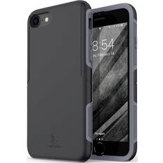 Mobile Phone Covers TEAM LUXURY iPhone SE Case 2022/iPhone SE Case 2020/iPhone 8 Case/iPhone 7 Case, [Ultra Defender] Protective Phone Case for Apple iPhone 7/8/SE 2nd & 3rd Generation, 4.7” (Black/Gray)