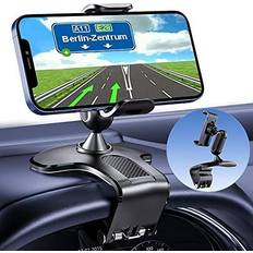  Qifutan Cell Phone Holder Long Arm Dashboard Windshield Car  Phone Holder Anti-Shake Stabilizer Phone Car Holder Compatible with Phone  Smartphone Grey : Cell Phones & Accessories