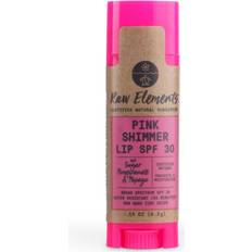 Lip Care Raw Elements Pink Shimmer Natural Lip Sunscreen Spf