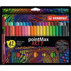 Fineliner Stabilo Pointmax Pens Arty 42 Piece Set