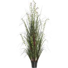 Black Artificial Plants Vickerman 48" Potted Green Grass Eucalyptus X 236