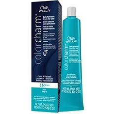 Semi-Permanent Hair Dyes Wella Color Charm Gloss & Refresh Demi-Permanent Cream Hair Color 1N