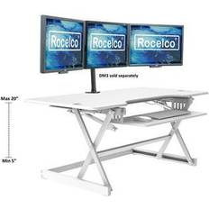 Desk riser Rocelco 26.5 Standing Desk Converter Deluxe Adjustable Support Riser