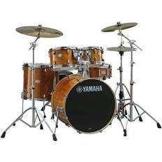 Drums & Cymbals Yamaha Stage Custom Birch Shell Pack Honey Amber