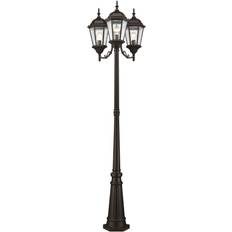 Pole Lighting Livex Lighting 7553 Hamilton 3 Lamp Post