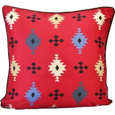 Donna Sharp Your Lifestyle The Outdoors Geo Reversible Complete Decoration Pillows Red, Green