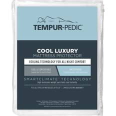 Bed Linen Tempur-Pedic Cool Luxury Protector Mattress Cover White