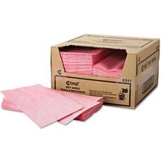 Wet Wipes, 11 24, White/Pink, 200/Carton