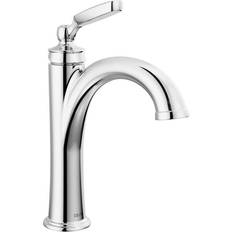 Delta Basin Faucets Delta 532-MPU-DST Woodhurst 1.2 Hole Faucet Pop-Up Gray