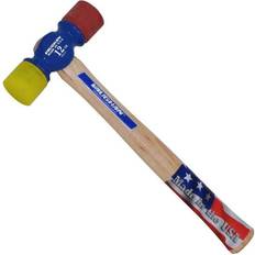 Vaughan Soft Face Mallet with Hardwood Handle Rubber Hammer