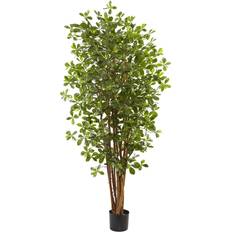 Black Artificial Plants Nearly Natural Olive Silk Artificial Plant