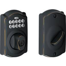 Keypad Locks Schlage BE365-CAM Camelot Electronic Cylinder Deadbolt