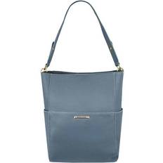 Alexis Bendel North/South Women's Tall Hobo Handbag, Blue