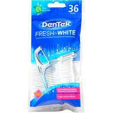 DenTek Fresh & White Floss Picks Tandtrådsbøjler 36 stk.