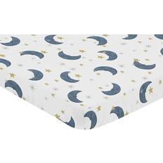 Gold Sheets Sweet Jojo Designs Moon Bear Mini Fitted Crib