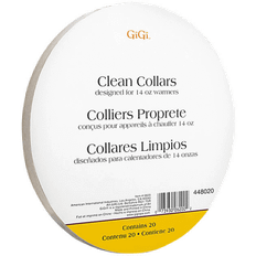 Waxes Gigi Clean Collars for 14-Ounce Wax Warmers, 20 Pieces